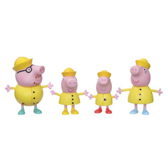 PEPPA PIG PEPPA'S FAMILY RAINY DAY FIGURES 4 PACK