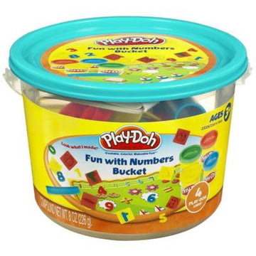 Play Doh Numbers Mini Bucket - Toyworld