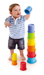 Playgo Rainbow Stackin Cups Img 1 - Toyworld