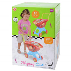 Playgo Shopping Cart 18Pc - Toyworld