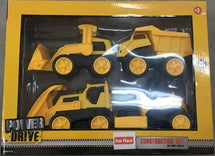 Power Drive Construction Vehicles 4 Pack - Toyworld