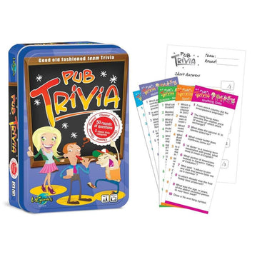 Pub Trivia Tinned Game - Toyworld