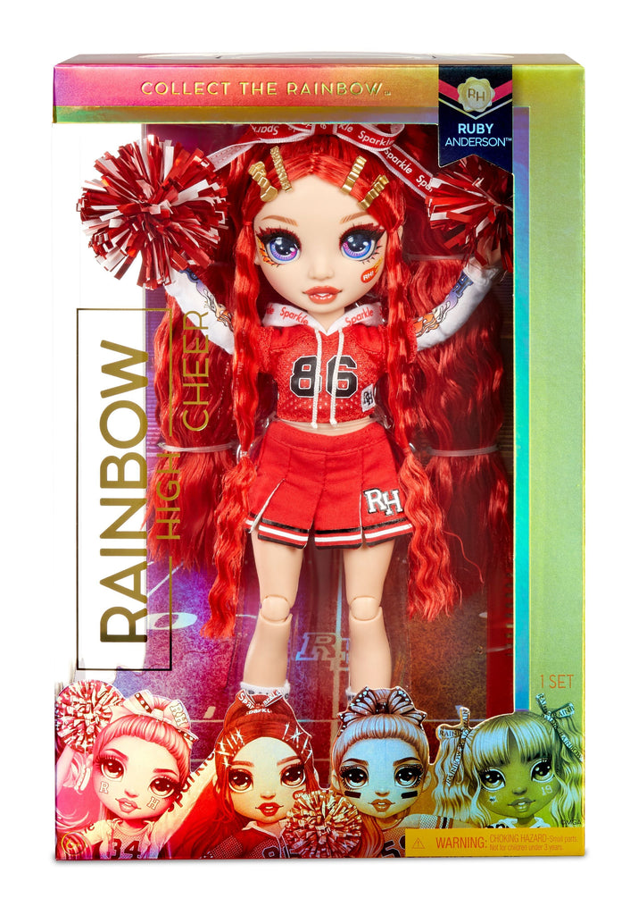 Rainbow High Cheer Fashion Doll Ruby Anderson | Toyworld