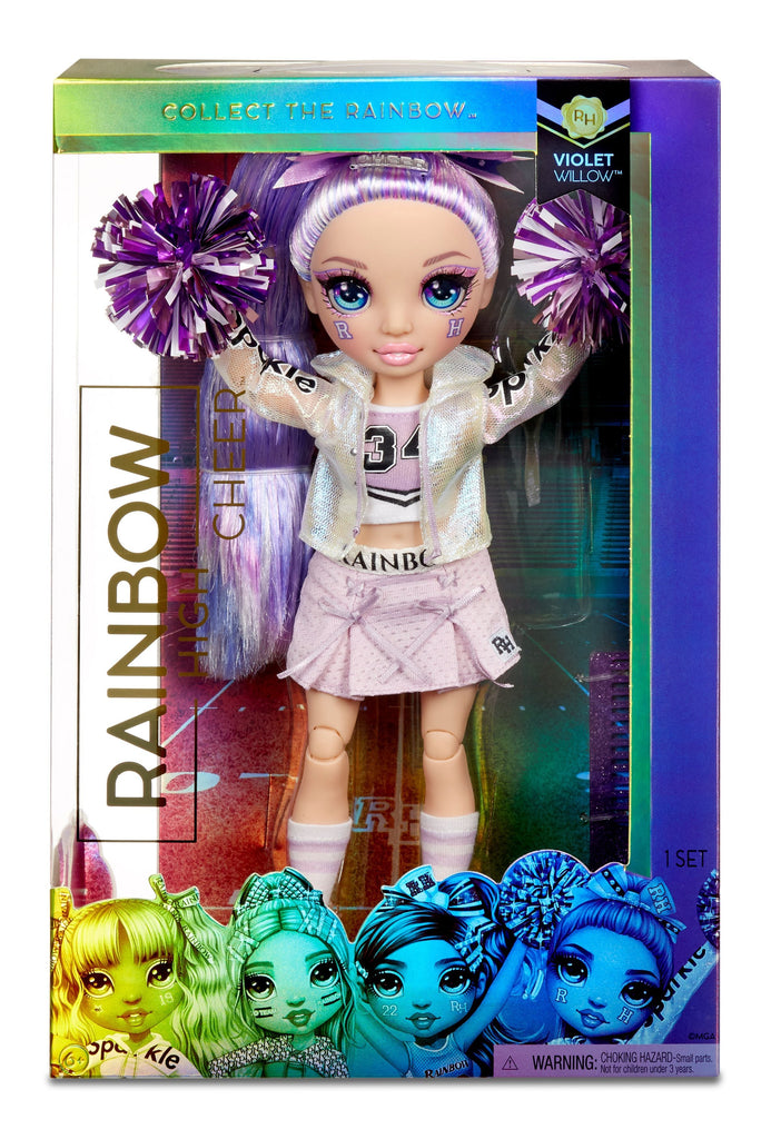 Rainbow High Cheer Fashion Doll Violet Willow | Toyworld