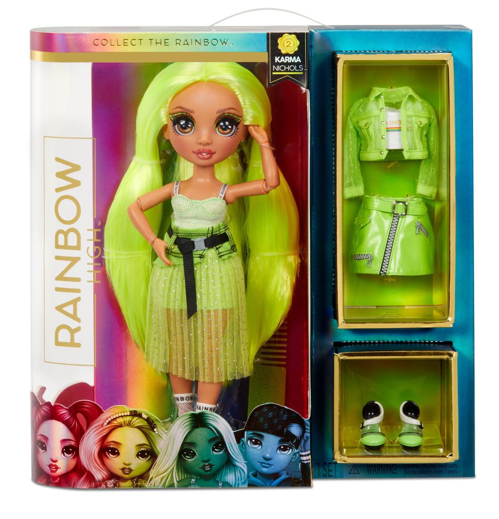 Rainbow High Fashion Doll Karma Nichols | Toyworld