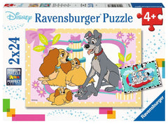 RAVENSBURGER DISNEY FAVORITE PUPPIES 2X24 PIECE