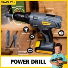 Stanley Jr Battery Operated Hand Drill Img 3 | Toyworld