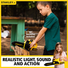 Stanley Jr Battery Operated Deluxe Weed Chainsaw Img 5 | Toyworld