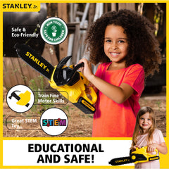 Stanley Jr Battery Operated Deluxe Weed Chainsaw Img 6 | Toyworld