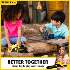 Stanley Jr Battery Operated Deluxe Weed Chainsaw Img 8 | Toyworld