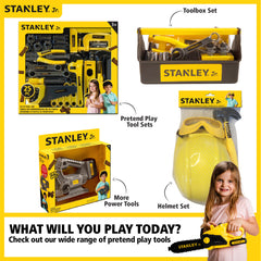 Stanley Jr Battery Operated Deluxe Weed Chainsaw Img 9 | Toyworld