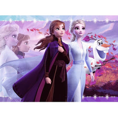 Ravensburger Disney Frozen Ii 100 Piece Xxl Glitter Puzzle Strong Sisters Img 1 - Toyworld
