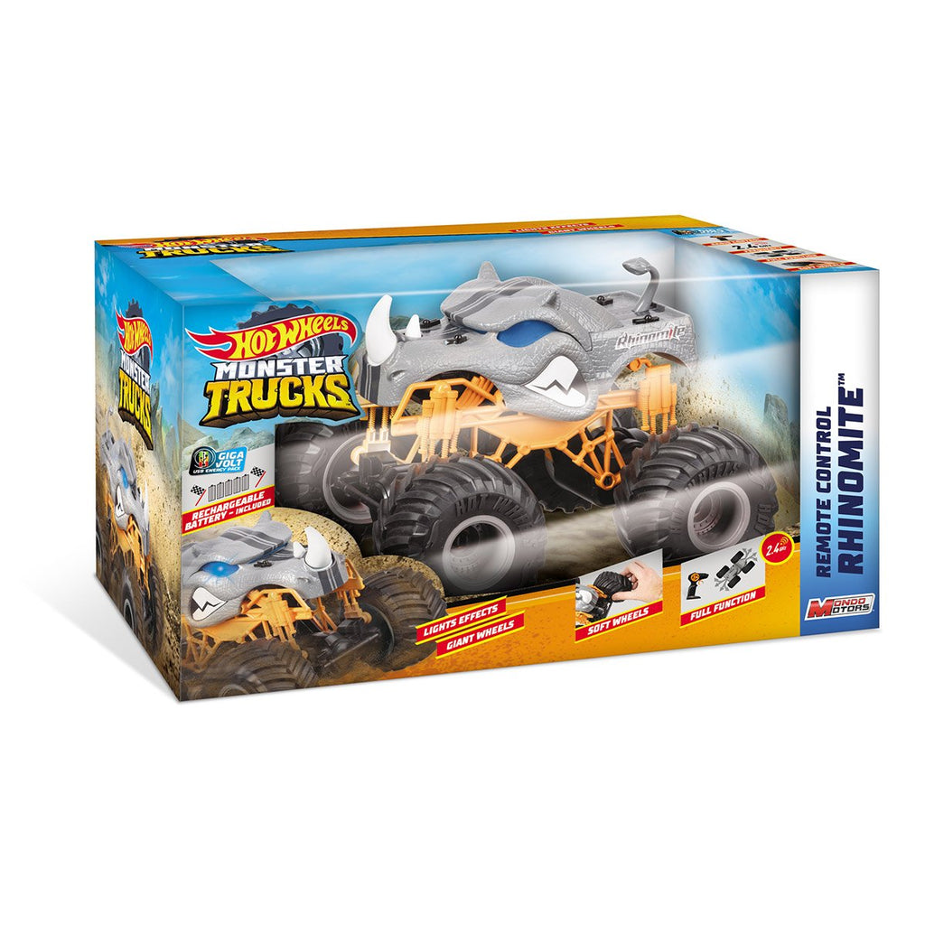 HOT WHEELS RC MONSTER TRUCK RHINOMITE