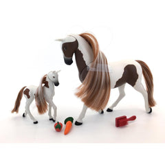Royal Breeds Mare Foal Set Styles Vary 3 - Toyworld
