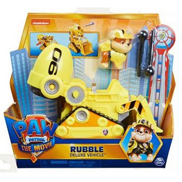 Paw Patrol Movie Deluxe Vehicles Rubble | Toyworld