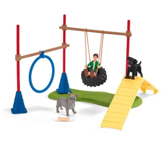 Schleich Farm World Puppy Play Ground Set | Toyworld