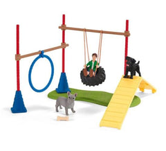 Schleich Farm World Puppy Play Ground Set | Toyworld