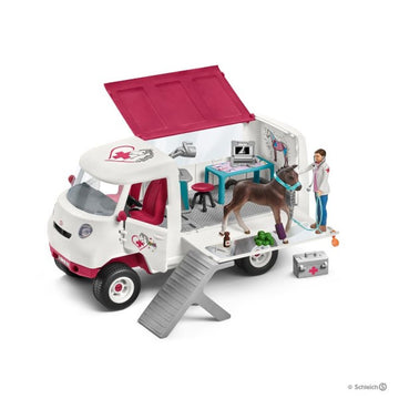 Schleich Mobile Vet With Hanoverian Foal - Toyworld