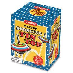 SCHYLLING WIND-UP BOUNCING TIN TOP