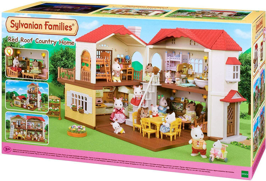 SYLVANIAN FAMILIES RED ROOF COUNTRY HOME GIFT SET