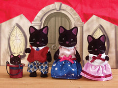 Sylvanian Families Midnight Cat Family Img 1 | Toyworld