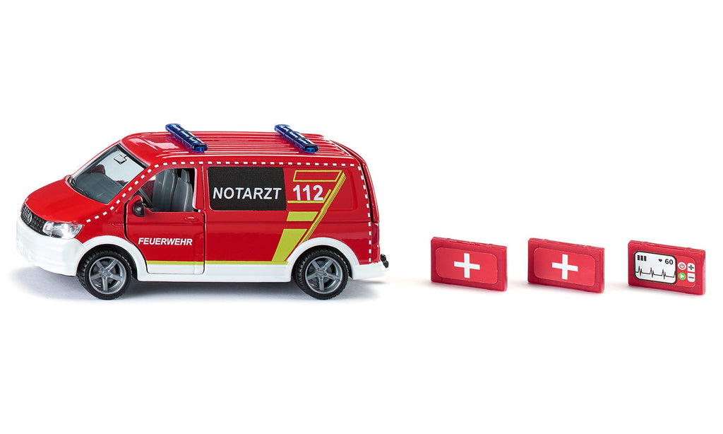 SIKU 2116 1:50 VW T6 FIRE EMERGENCY CAR AMBULANCE