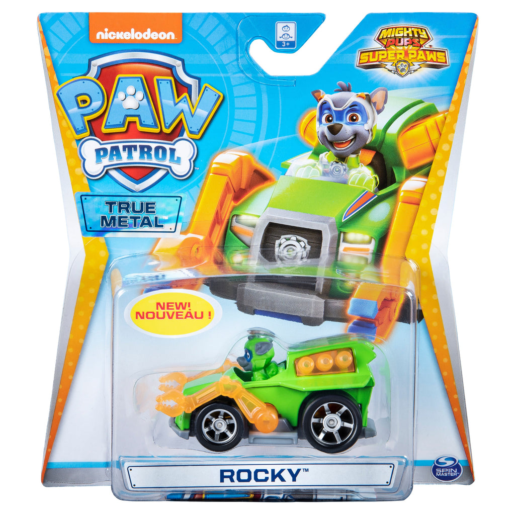 PAW PATROL TRUE METAL VEHICLE ROCKY SPARK