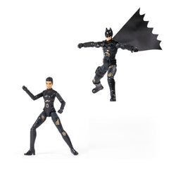 THE BATMAN 4 INCH FIGURES SELINA KYLE CHASE SET