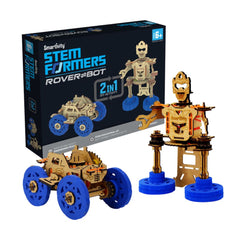 Smartivity Stemformer Windup Car & Robot - Toyworld