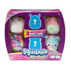 SQUISHVILLE 6 PACK RAINBOW DREAM SQUAD