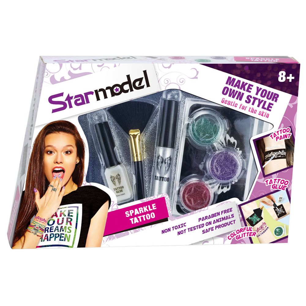 Starmodel Sparkle Tattoo - Toyworld