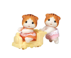 SYLVANIAN FAMILIES MAPLE CAT TWINS