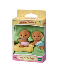 SYLVANIAN FAMILIES TOY POODLE TWINS