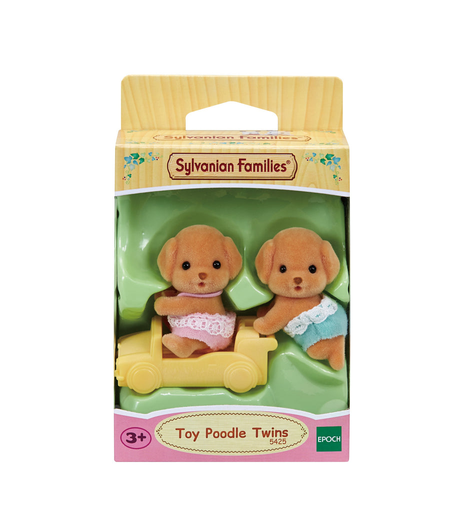 SYLVANIAN FAMILIES TOY POODLE TWINS