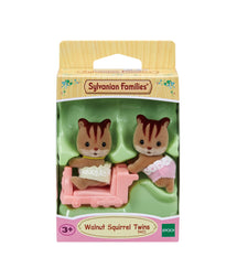 SYLVANIAN FAMILIES WALNUT SQUIRREL TWINS