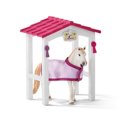 Schleich Horse Stall With Luistano Mare Img 2 - Toyworld