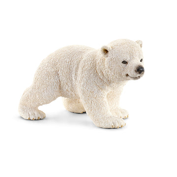 Schleich Polar Bear Cub Walking - Toyworld