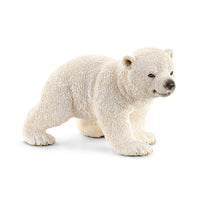 Schleich Polar Bear Cub Walking - Toyworld