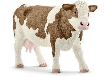 Schleich Simmental Cow 1 - Toyworld