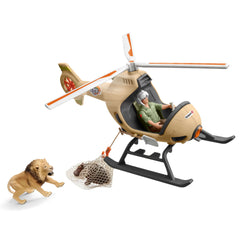 SCHLEICH ANIMAL RESCUE HELICOPTER