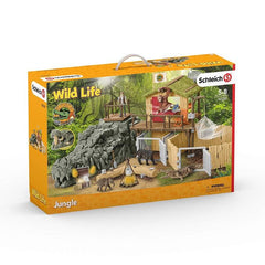 SCHLEICH WILD LIFE CROCO JUNGLE RESEARCH STATION