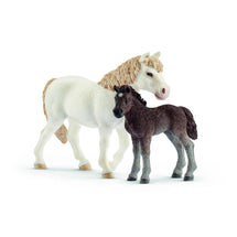 SCHLEICH PONY MARE AND FOAL