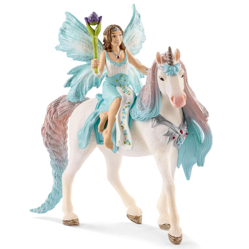 SCHLEICH FAIRY EYELA WITH PEGASUS UNICORN