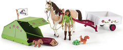 SCHLEICH HORSE CLUB SARAH'S CAMPING ADVENTURE