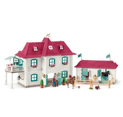 Schleich Horse Club Large Horse Stable Playset Img 1 - Toyworld