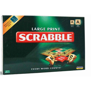 Scrabble Large Print - Toyworld