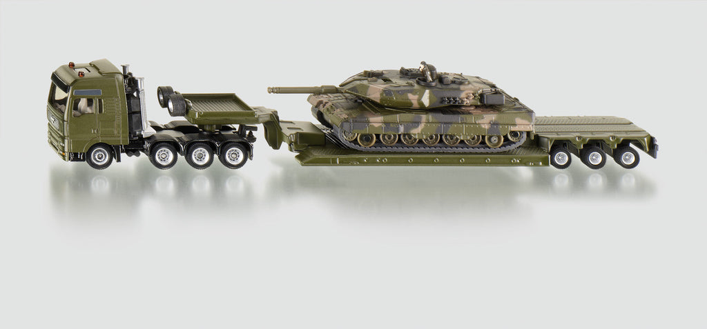 Siku 1872 1 87 Man Tg A Heavy Haulage Transporter With Tank - Toyworld