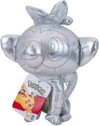 Pokemon Plush Silver Grookey | Toyworld