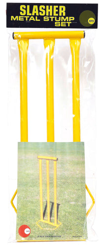 Slasher Metal Cricket Stumps - Toyworld