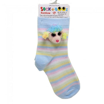 Ty Fashion Socks Sock A Boos Rainbow | Toyworld